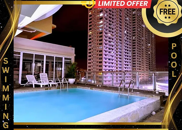 酒店 Free Pool N Free Sauna Access Oceanview Balcony In The Heart Of Manila, Front Of Robinsons Mall, Walking Distance To Us Embassy Limited Slots X Secure Your Limited Offer Month