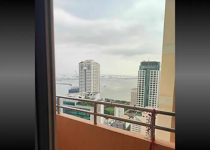 Free Pool N Free Sauna Access Oceanview Balcony In The Heart Of Manila, Front Of Robinsons Mall, Walking Distance To Us Embassy Limited Slots X Secure Your Limited Offer Month 酒店 *