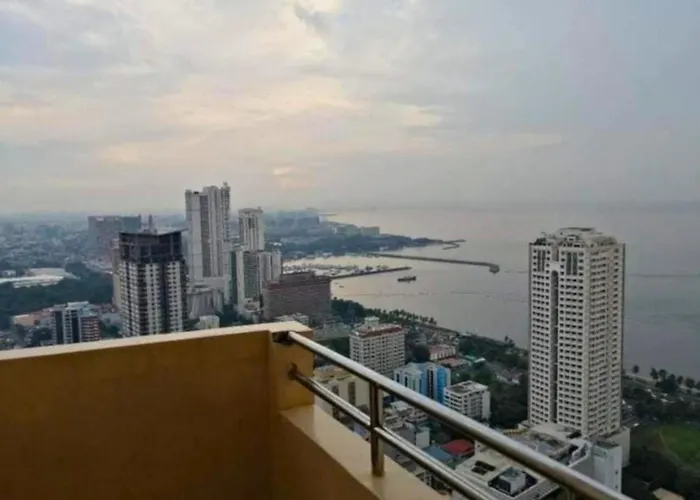 Free Pool N Free Sauna Access Oceanview Balcony In The Heart Of Manila, Front Of Robinsons Mall, Walking Distance To Us Embassy Limited Slots X Secure Your Limited Offer Month 酒店 *